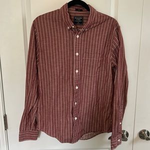 Abercrombie long sleeved button down